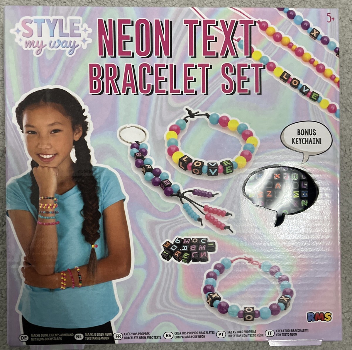 MYO NEON TEXT BRACELET V2